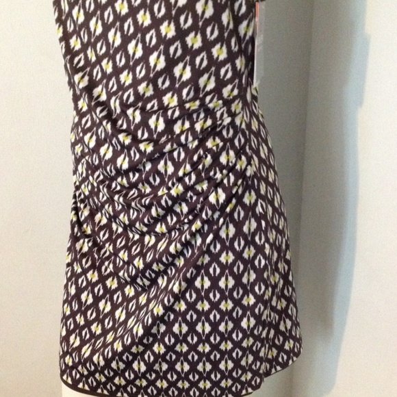 Athleta Inverse reversible print ruched dress Small - Picture 2 of 5